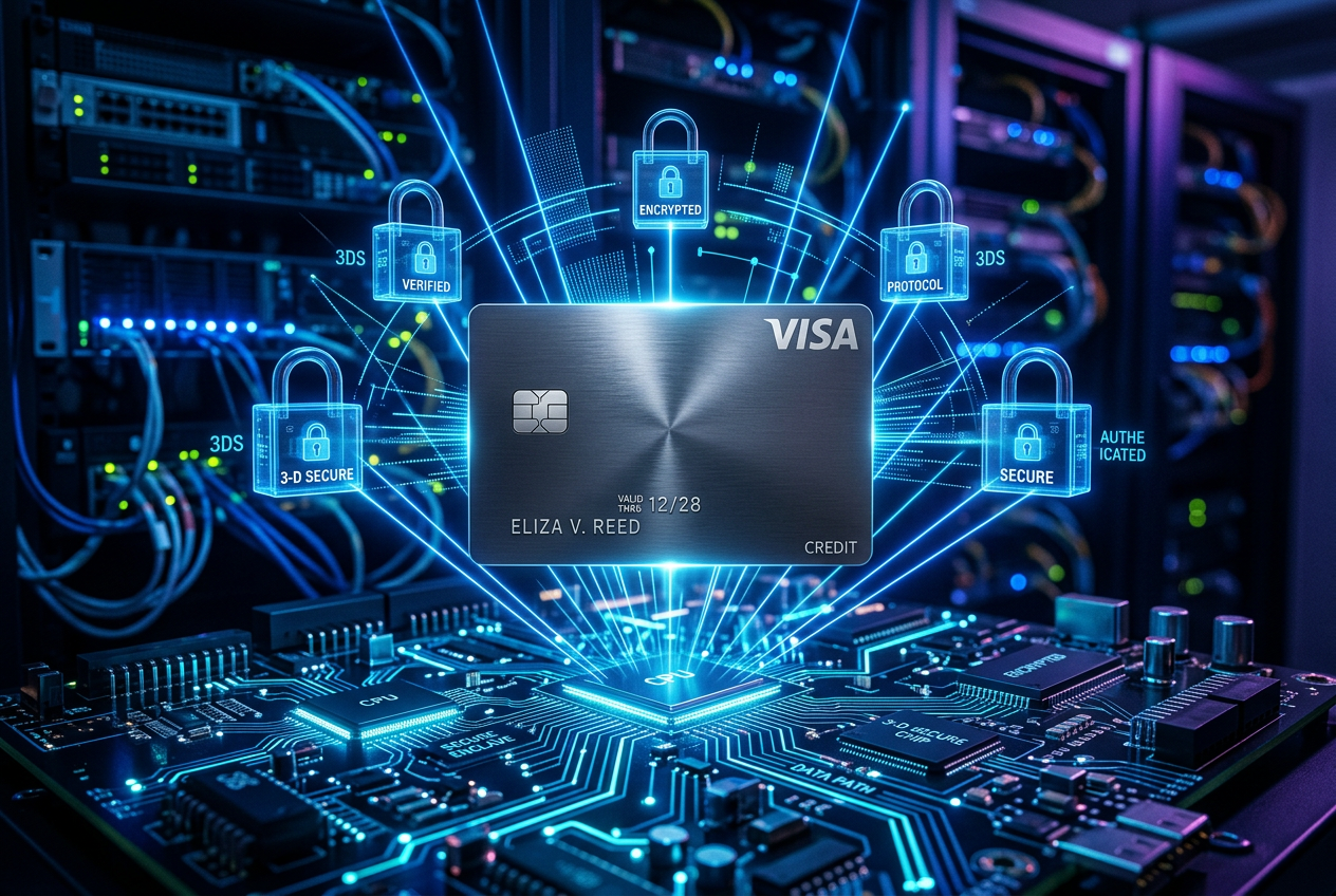 Bezpieczne połączenie karty Visa z systemem kasynowym